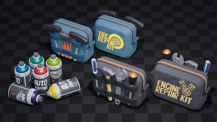 Dev Diary #1 | Mechanical Parts & Repair Kits